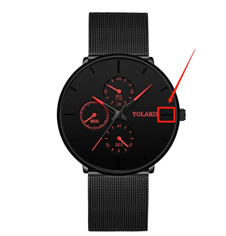 Reloj Hombre Black Edition